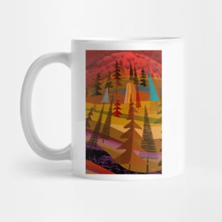 Forest in Amber Mug